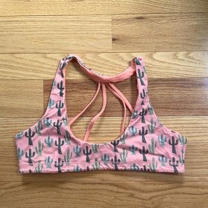 Cactus Bathing Suit Top